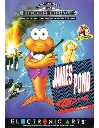 James Pond (Caratula Deteriorada +...