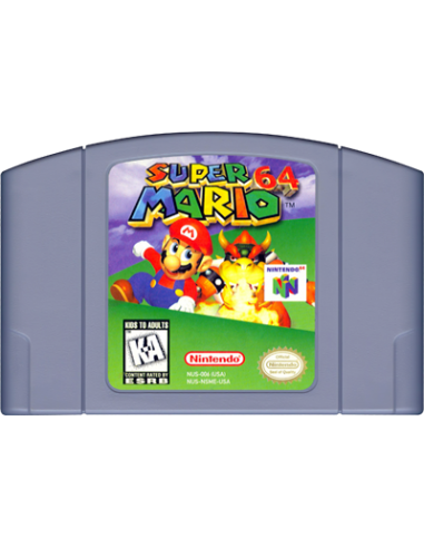 Super Mario 64 (Cartucho NTSC-U) - N64