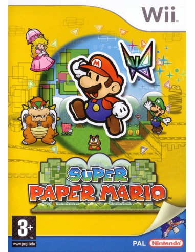 Super Paper Mario (Sin Manual) - Wii